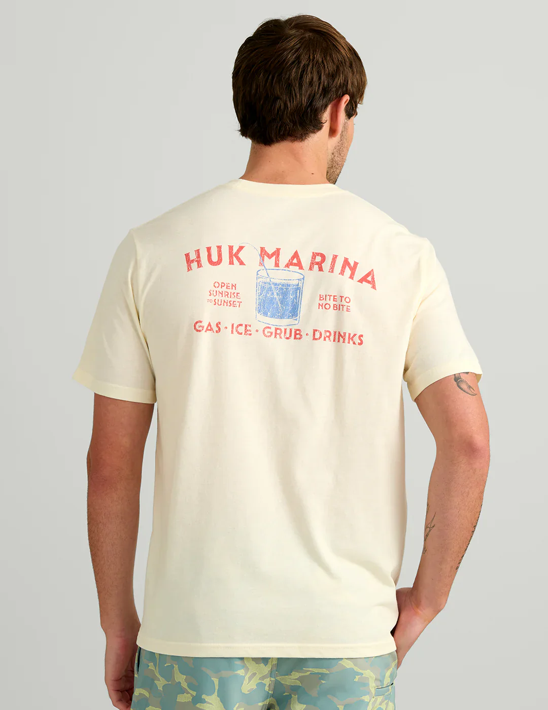 HUK - MEN'S HUK MARINA SS TEE - Image 2