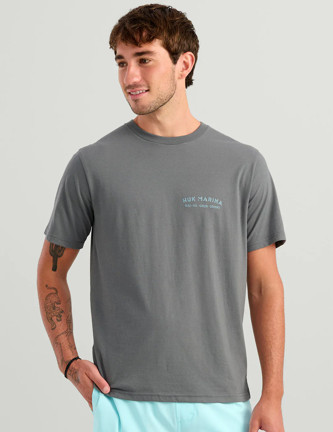 HUK - MEN'S HUK MARINA SS TEE - Image 4