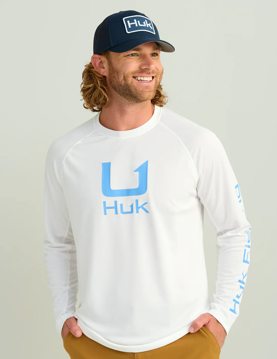 HUK - MEN'S ICON LS CREW - Image 2