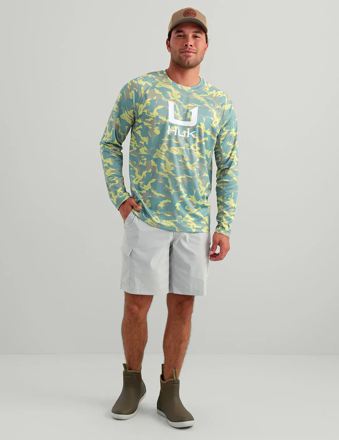 HUK - MEN'S ICON PRINTED CREW - Image 4