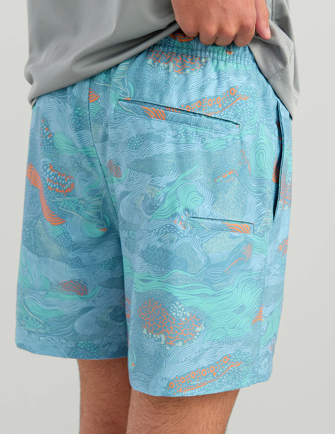 HUK - MEN'S PURSUIT PRINTED VOLLEY - Image 4