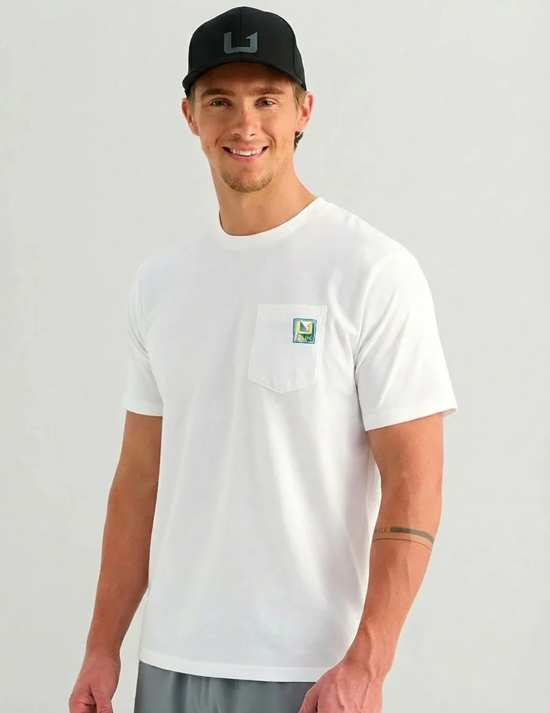 HUK - MEN'S RISING HUK SS POCKET TEE - Image 2