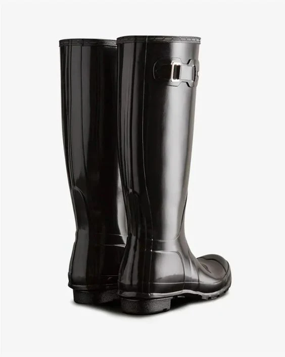 HUNTER- LADIES ORIGINAL TALL GLOSS BOOT - Image 3