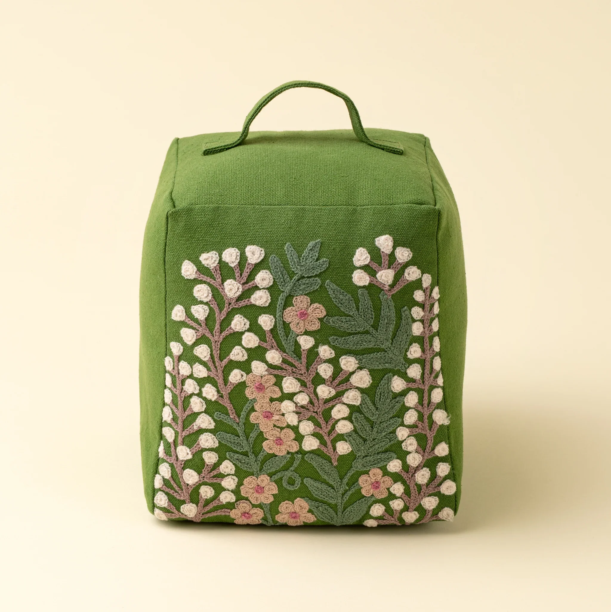 INDABA - EMBROIDERED FLORAL DOORSTOP - Image 6