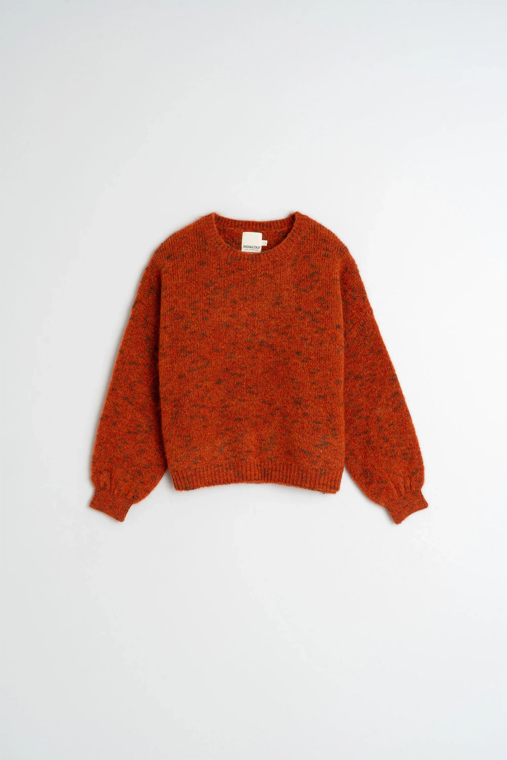 INDI & COLD- WOMEN'S MOHAIR CROP SWEATER - Image 6