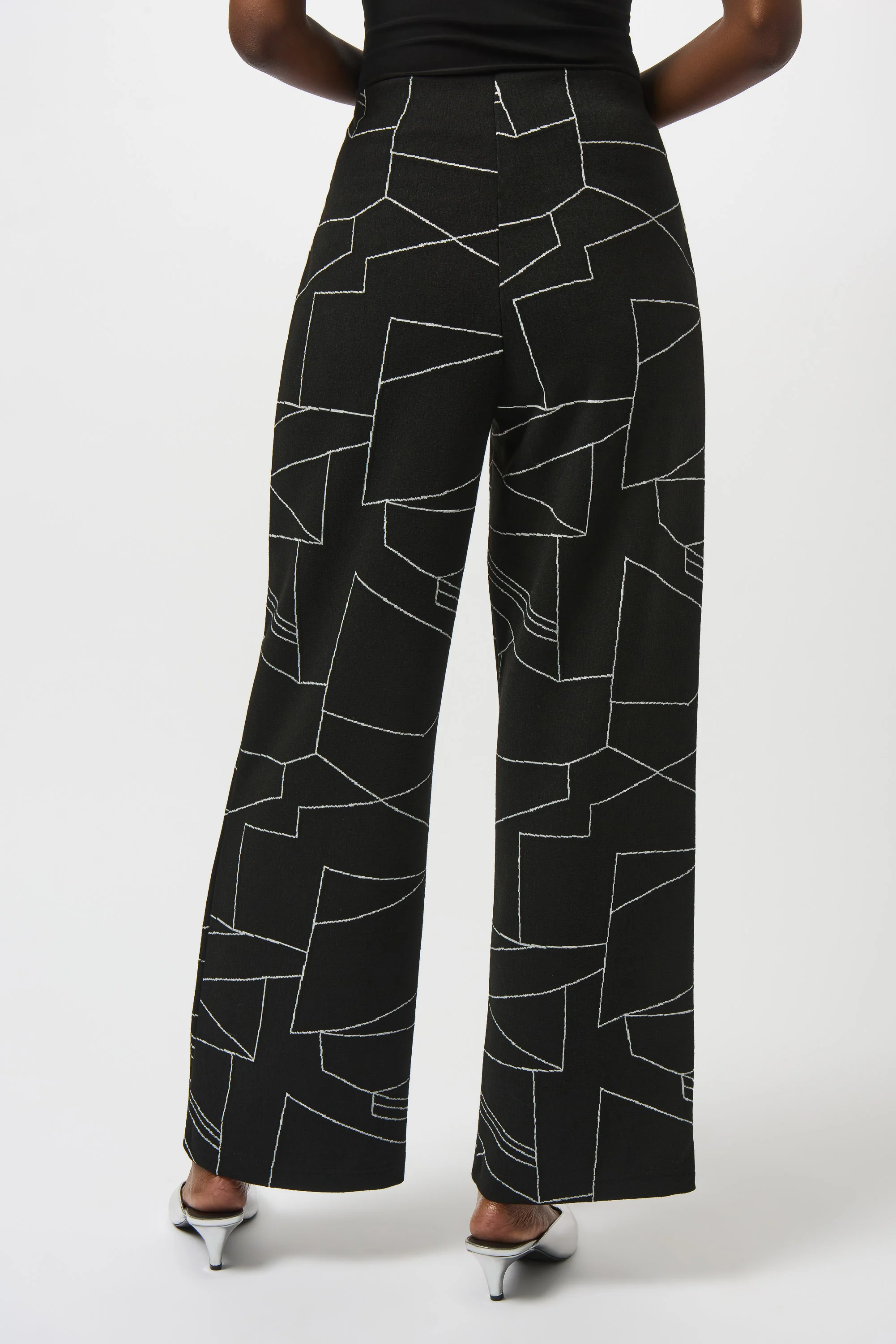 JOSEPH RIBKOFF- WOMEN'S EDGY GEOMETRIC TROUSERS - Image 2