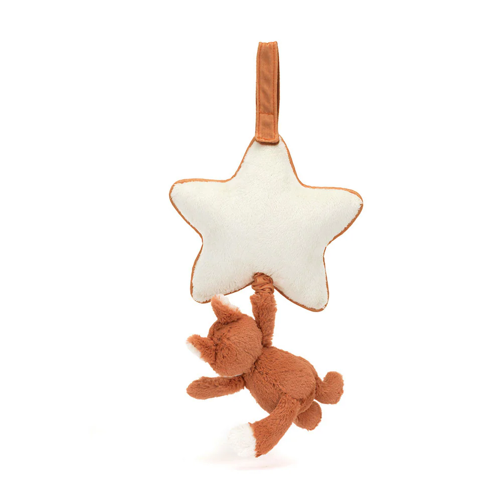 JELLYCAT - PULL TOY BASHFUL FOX CUB MUSICAL PULL - Image 3