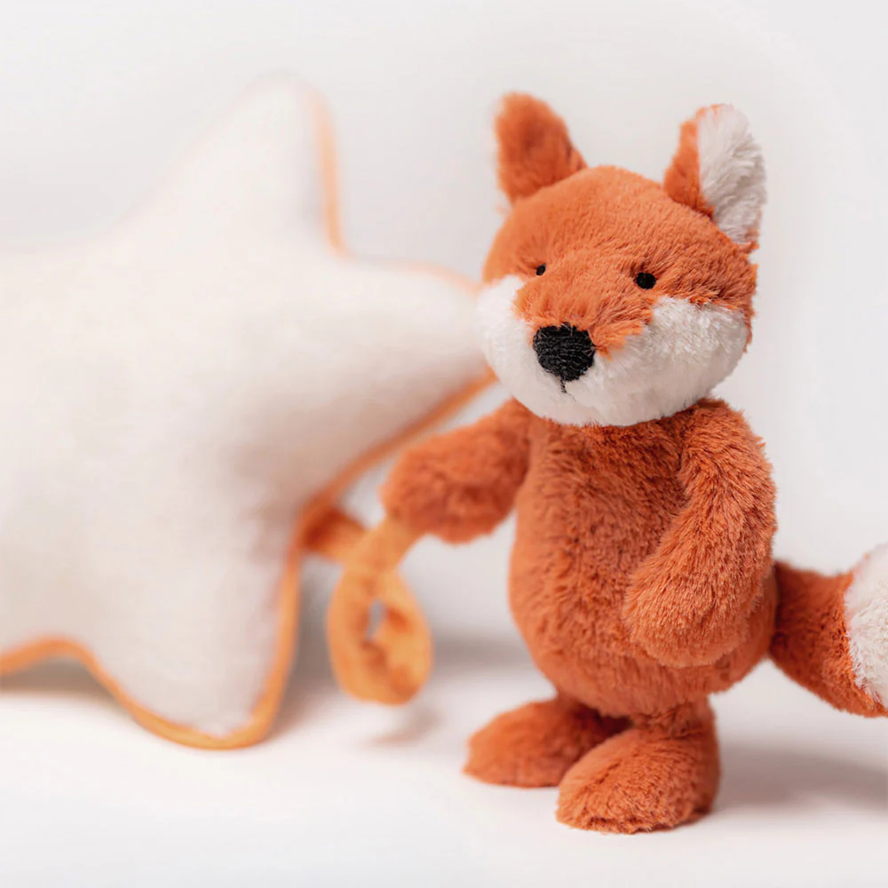 JELLYCAT - PULL TOY BASHFUL FOX CUB MUSICAL PULL - Image 4