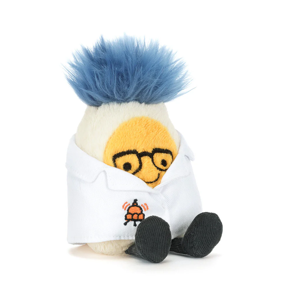 JELLYCAT - AMUSEABLES BOILED EGG SCIENTIST - Image 3