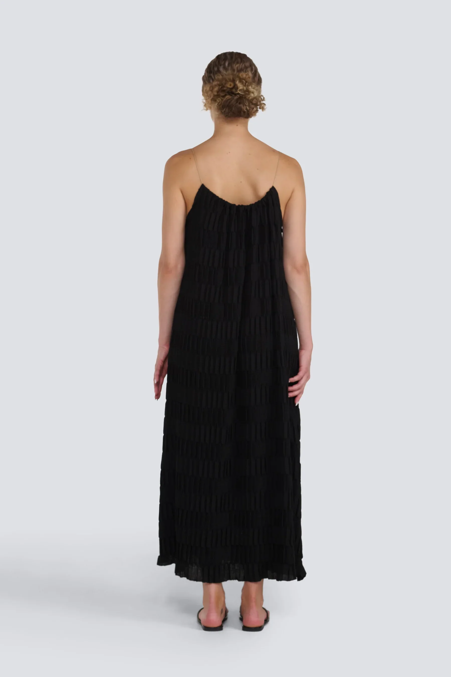JESSICA LAURA - TANK DRESS WITH BEAD STRAPS - Image 2