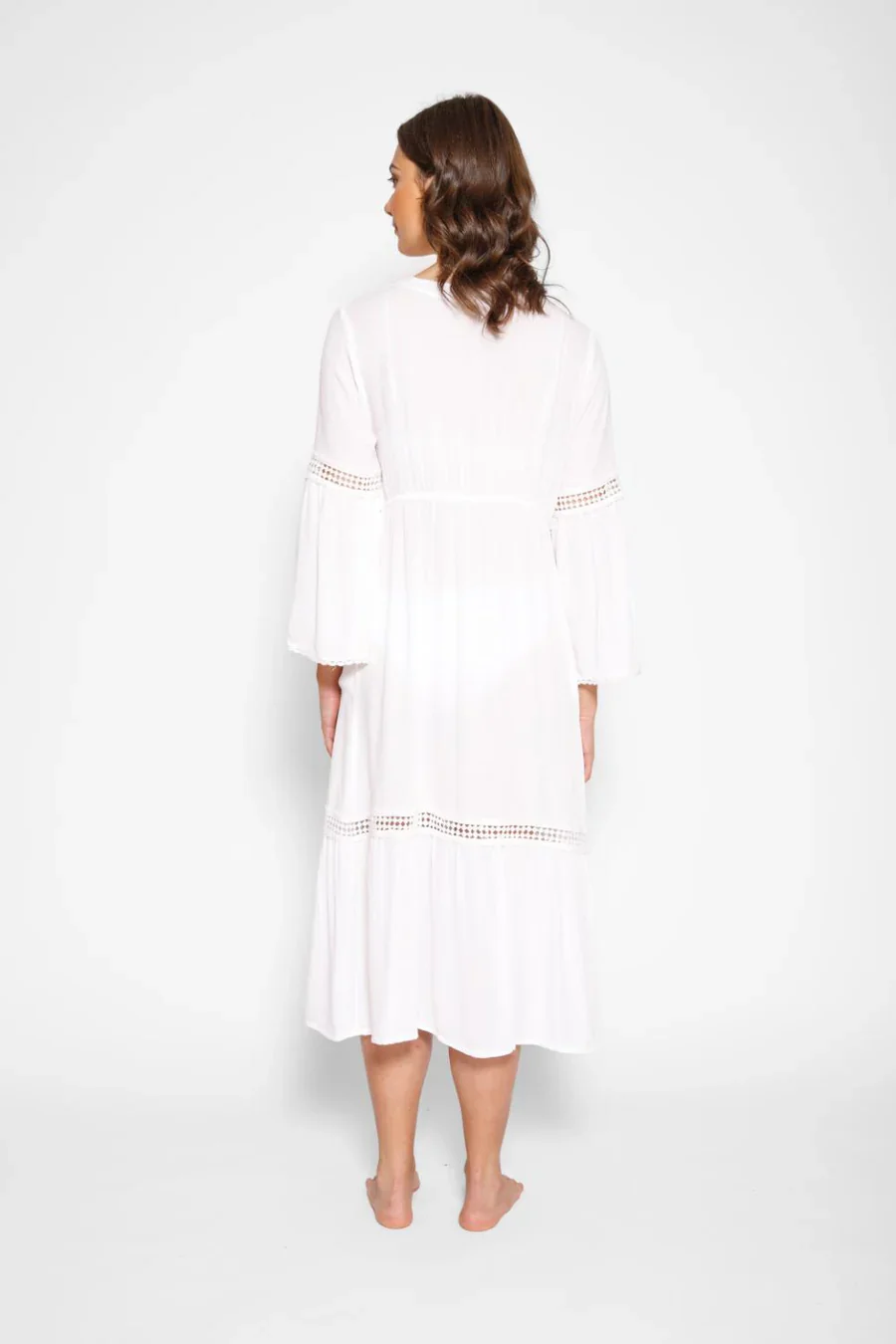 KOY RESORT- WOMEN'S MIAMI LUXE ROBE COVER UP - Image 5