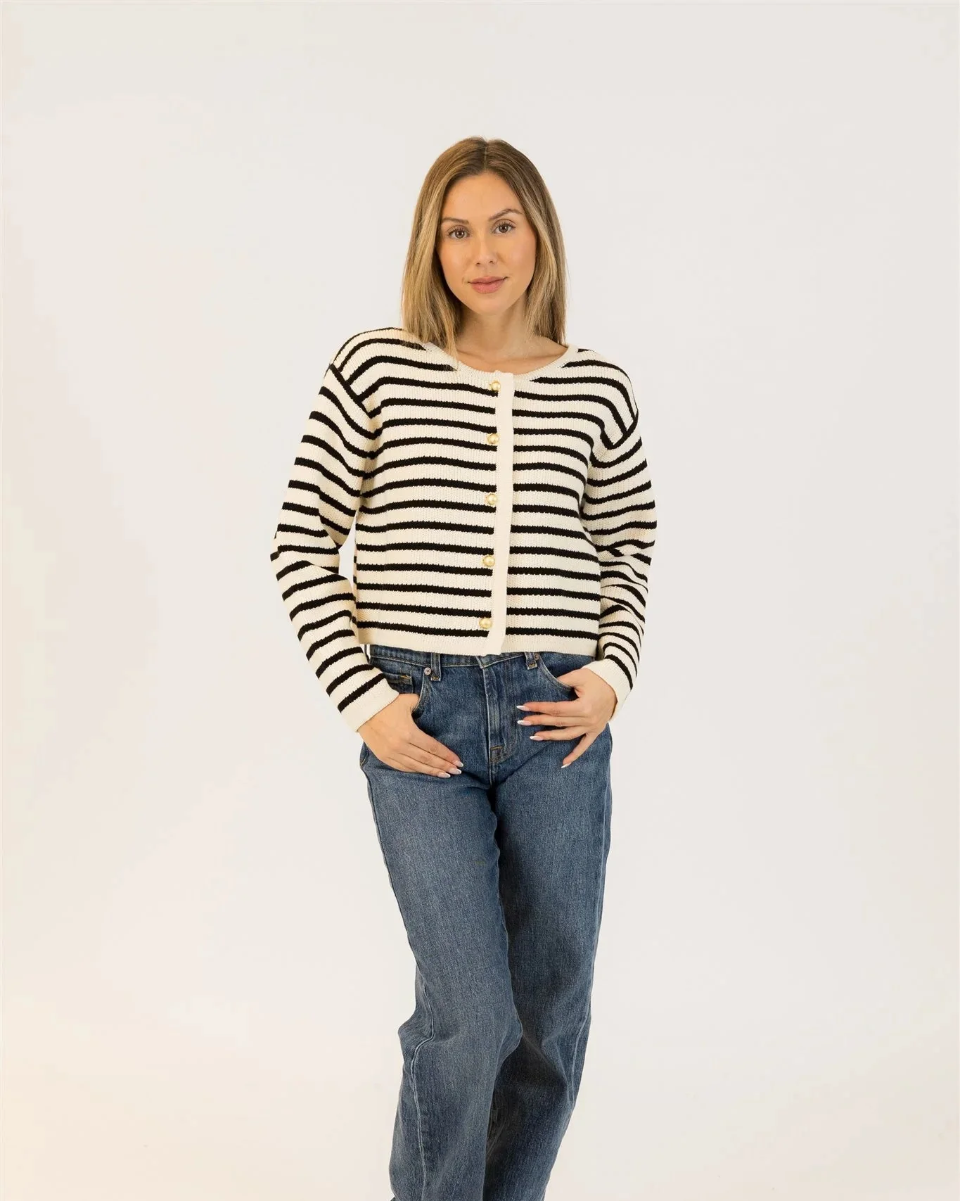 LYLA & LUXE - WOMEN'S DEVON CARDIGAN - Image 3