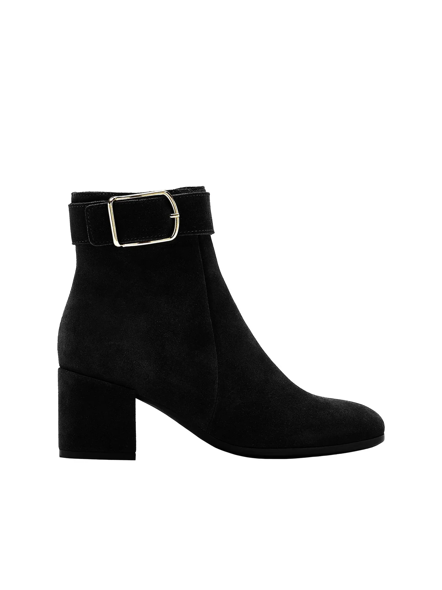 LA CANADIENNE- WOMEN'S JESSE SUEDE HEELED BOOTIE - Image 2