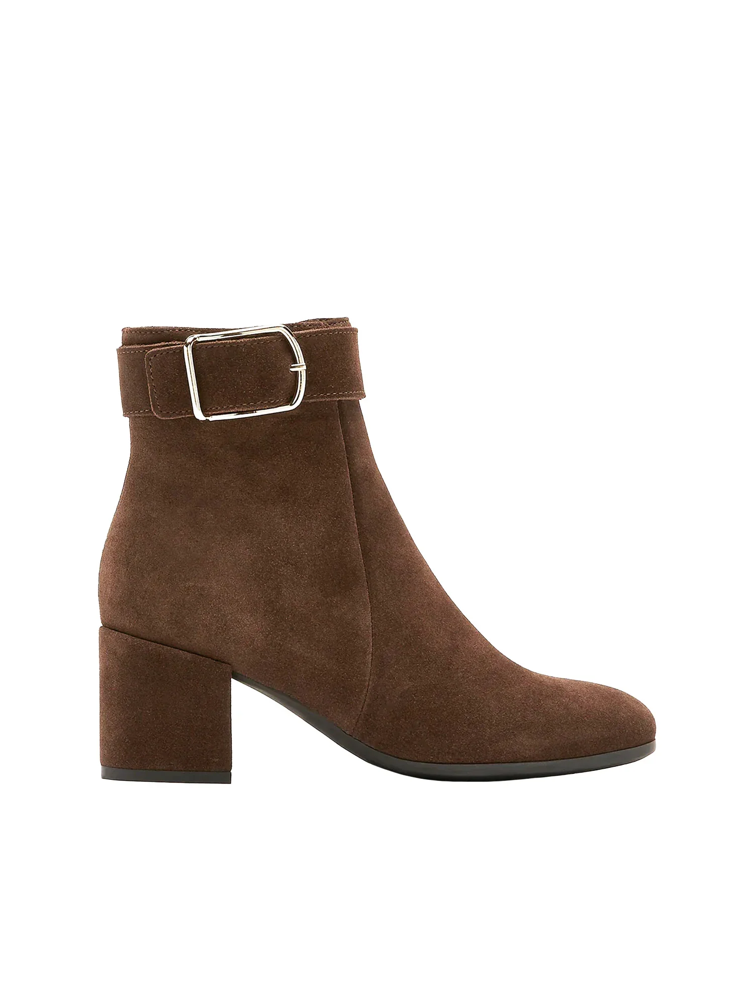 LA CANADIENNE- WOMEN'S JESSE SUEDE HEELED BOOTIE - Image 5
