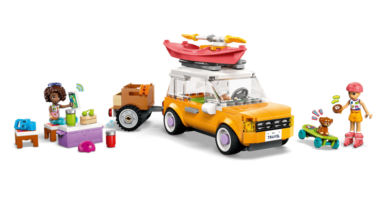 LEGO - FRIENDS ROAD TRIP TRAVEL CAR 220PCS - Image 2