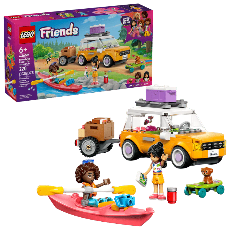 LEGO - FRIENDS ROAD TRIP TRAVEL CAR 220PCS - Image 3