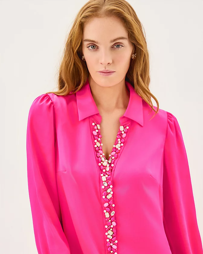 LILLY PULITZER - WOMEN'S HARMONEE SHIRT DRESS - Image 3