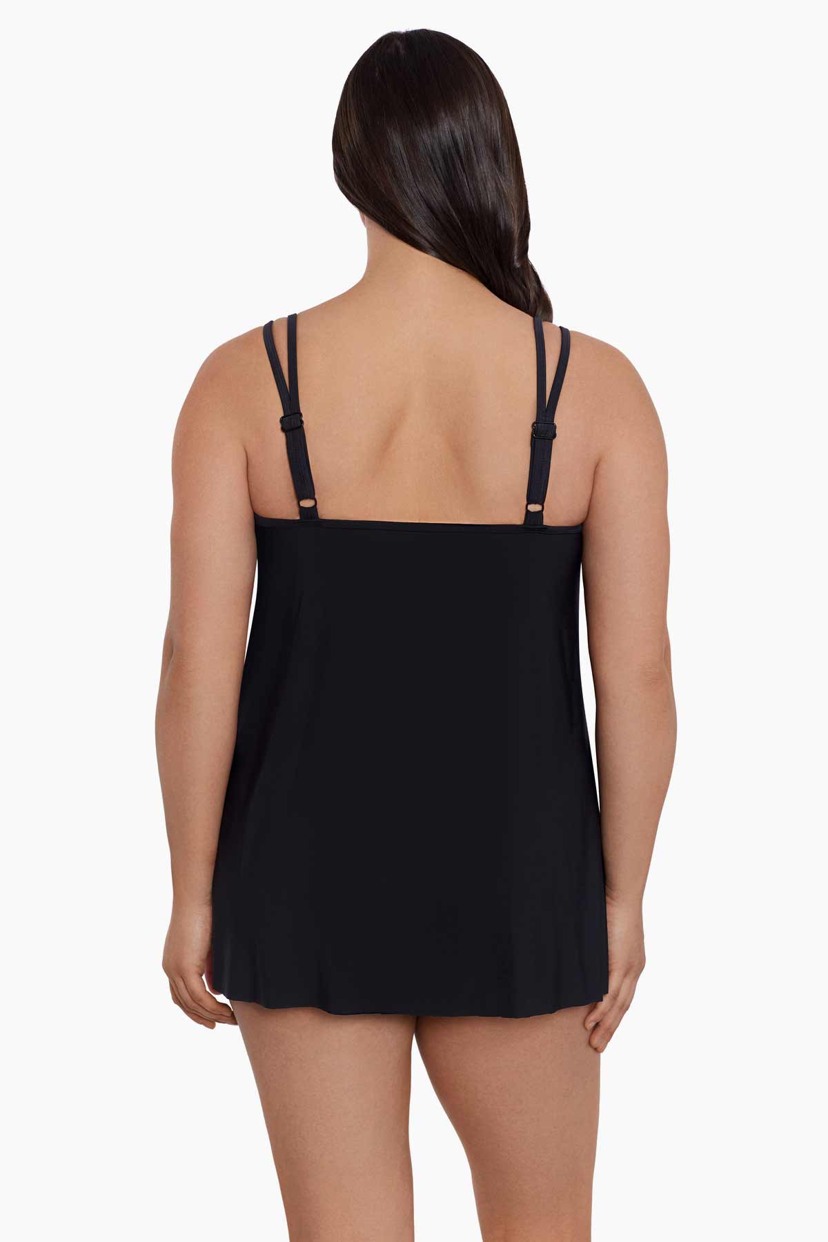 LONGITUDE- Hanky Long Torso Swim Dress Night - Image 2