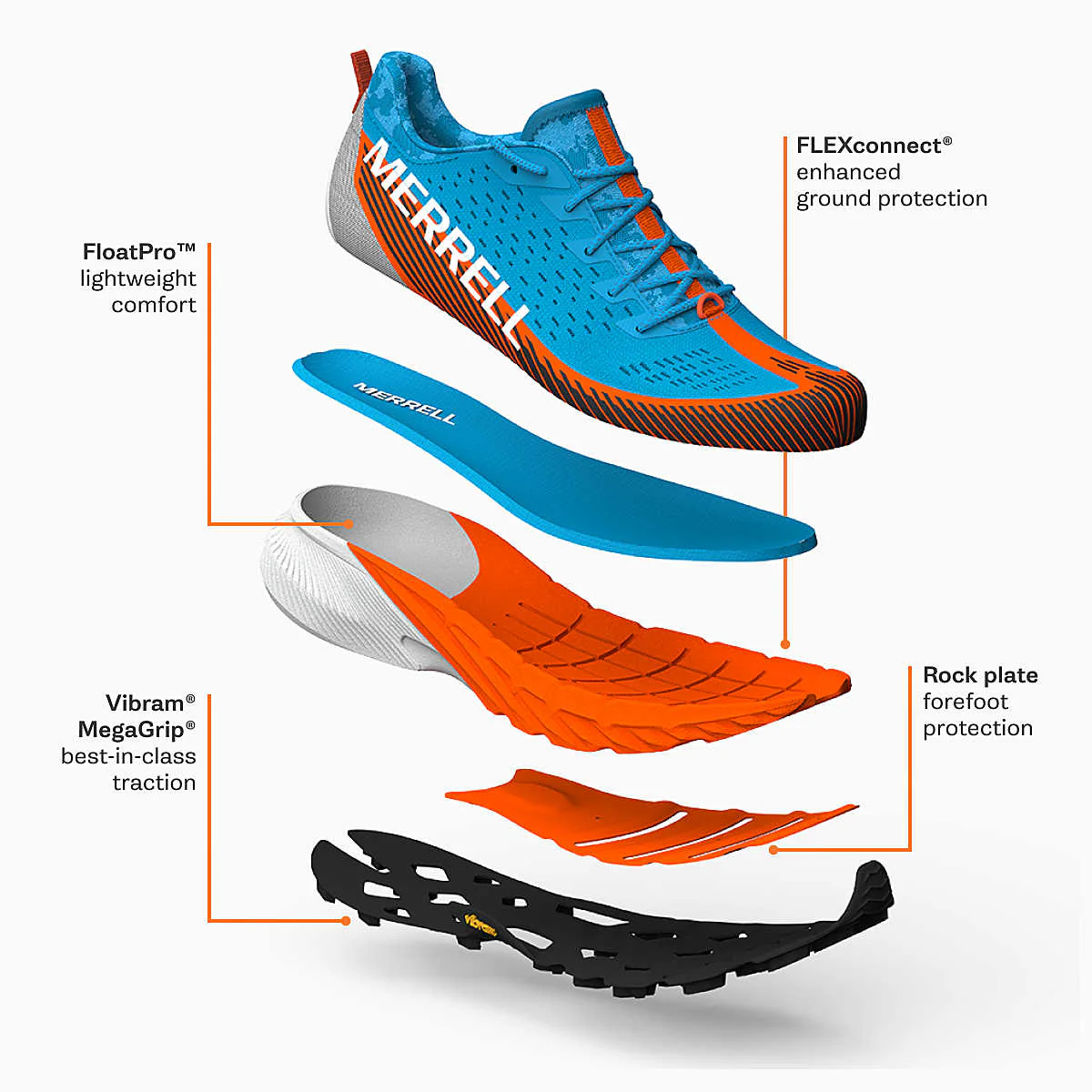 MERRELL- MEN'S AGILITY PEAK 5 SHOE - Image 7
