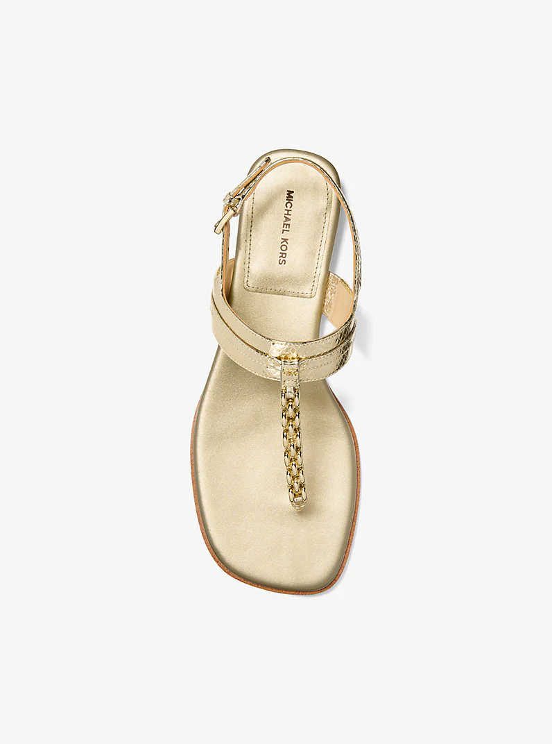 MICHAEL KORS  - MARCIA THONG SANDAL - Image 4