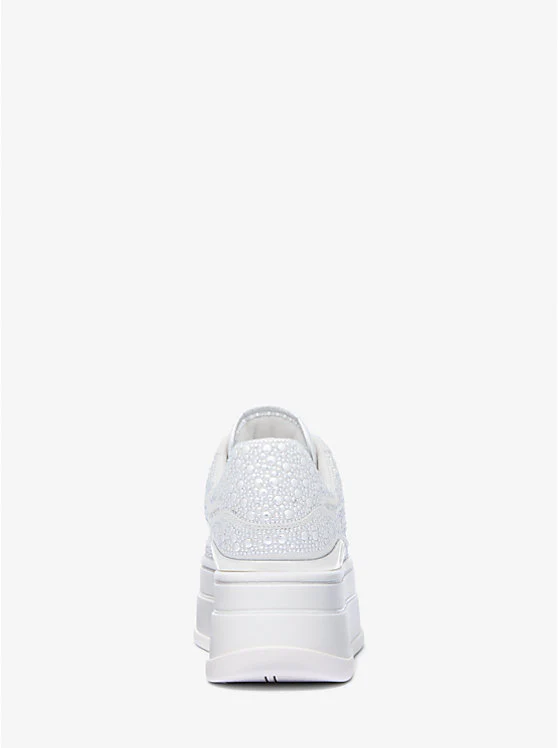 MICHAEL KORS- WOMEN'S HAYES LACE UP SNEAKER - Image 4