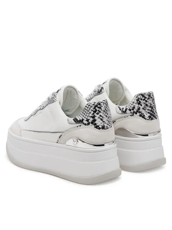 MICHAEL KORS- WOMEN'S HAYES LACE UP PLATFORM SNEAKER - Image 4