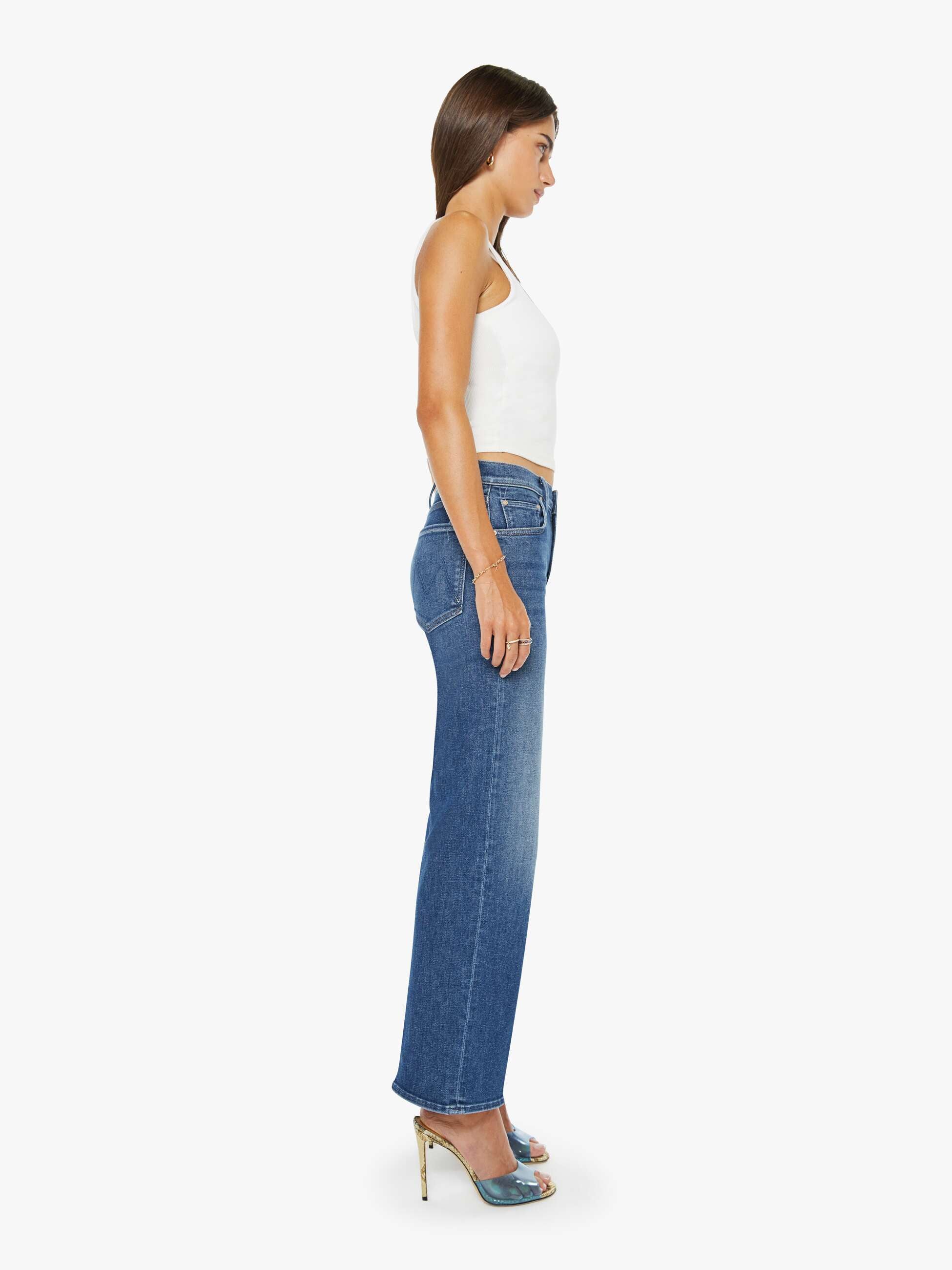 MOTHER - MID RISE RAMBLER ZIP ANKLE - Image 2