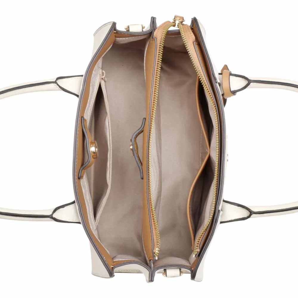 NINE WEST- GRADY 3 COMP SATCHEL HANDBAG - Image 8