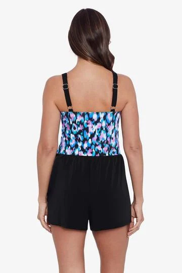 PENBROOKE- WOMEN'S 1PC ETERNAL FLAME SWIM ROMPER - Image 2