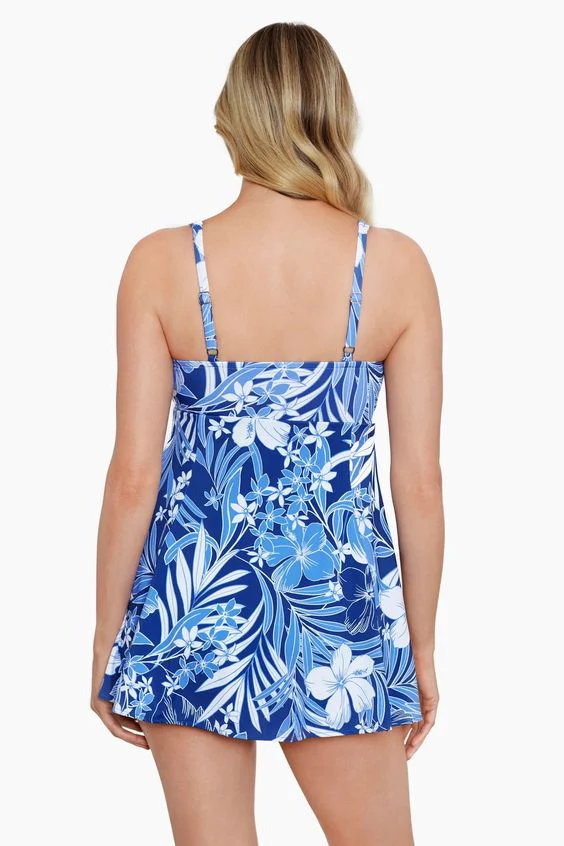 PENBROOKE- WOMEN'S IN MY BLUES SWIM DRESS - Image 2