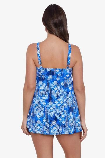 PENBROOKE- WOMEN'S TRIPLE TIER SWIM DRESS - Image 3