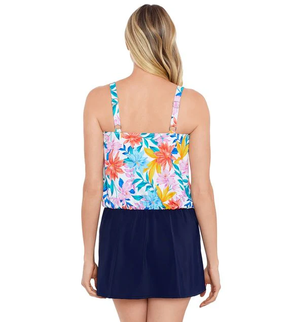 PENBROOKE- TROPICAL BREEZE SWIM DRESS - Image 3
