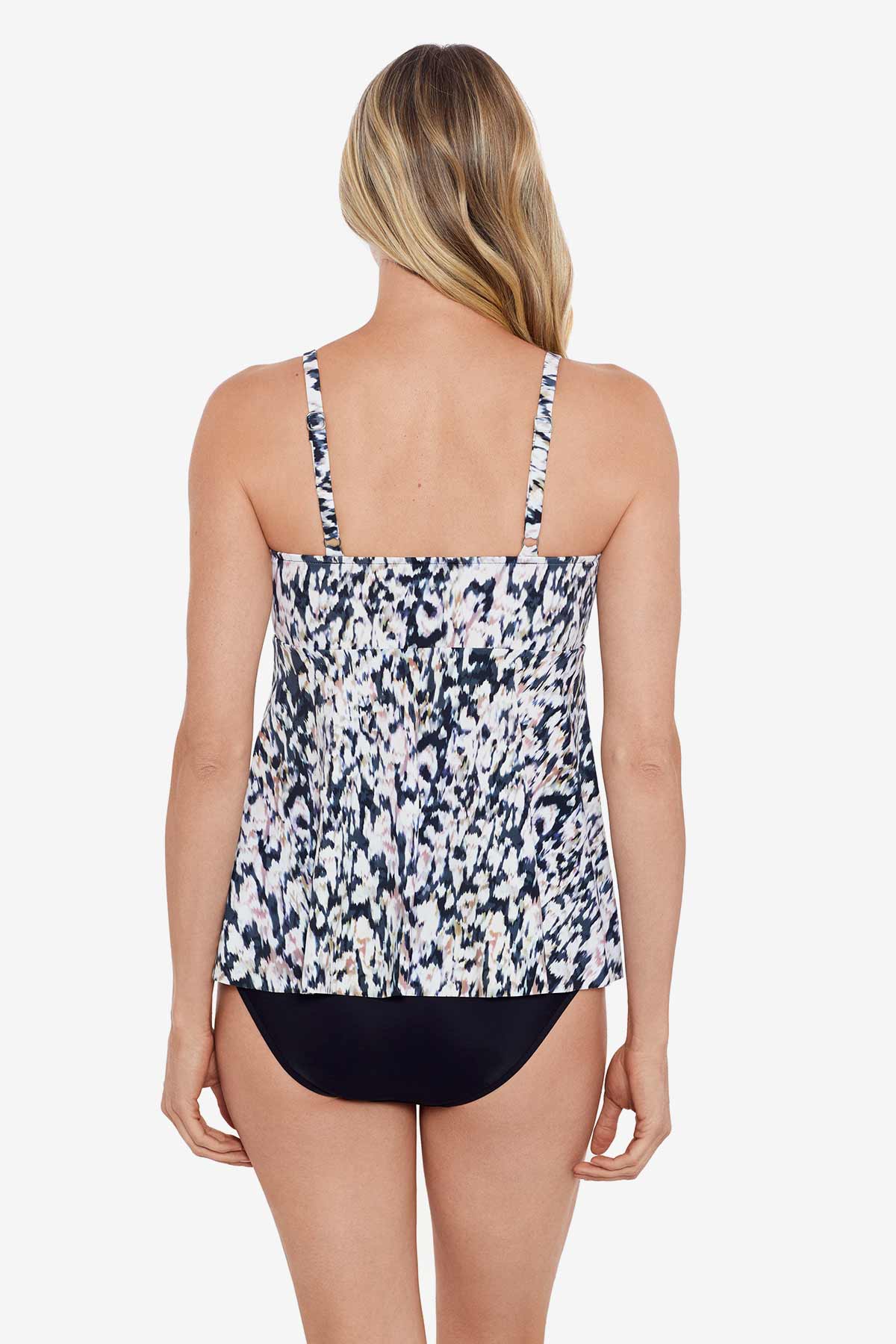 PENBROOKE- WOMEN'S LEOPARD LOVE TANKINI - Image 3