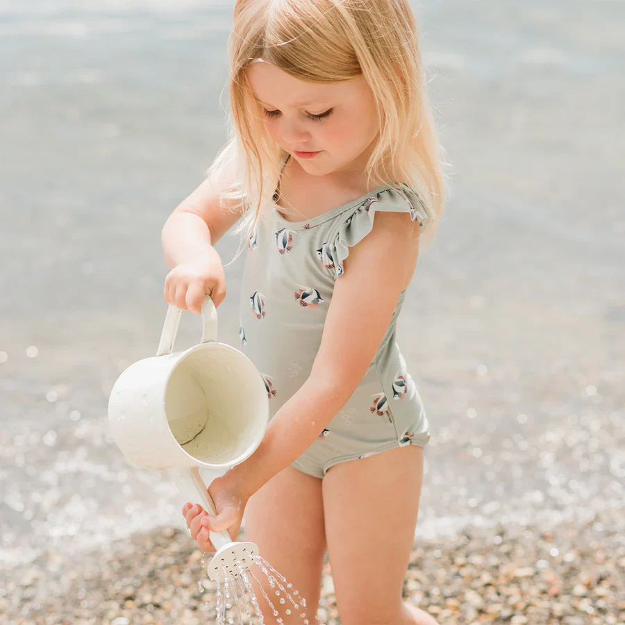 PETIT LEM- BABY TROPICAL FISH PRINT SWIMSUIT - Image 4