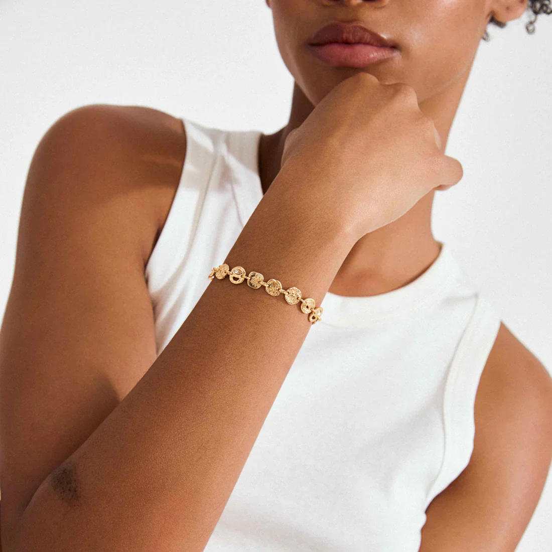 PILGRIM - Bracelet : Fire : Gold Plated : - Image 2