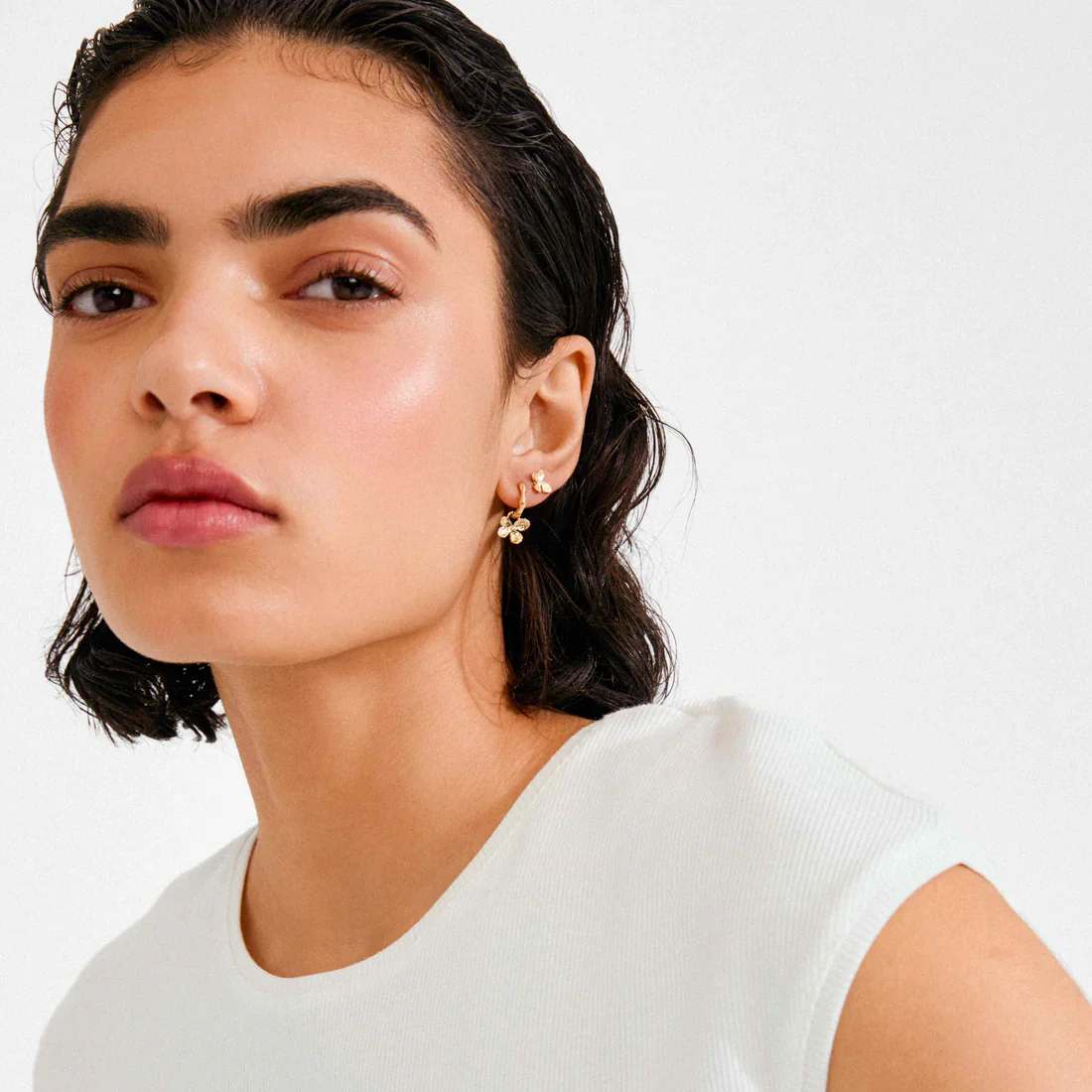 PILGRIM - Earrings : Ajani : Gold Plated - Gold Plated - Image 3