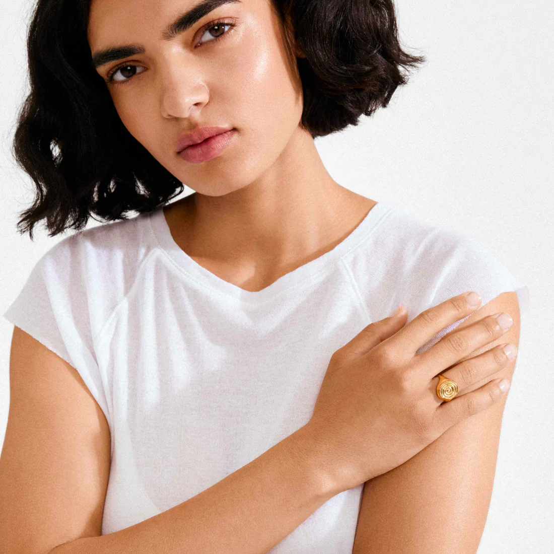 PILGRIM - (W) Ring : Air : Gold Plated - Gold Plated - Image 2
