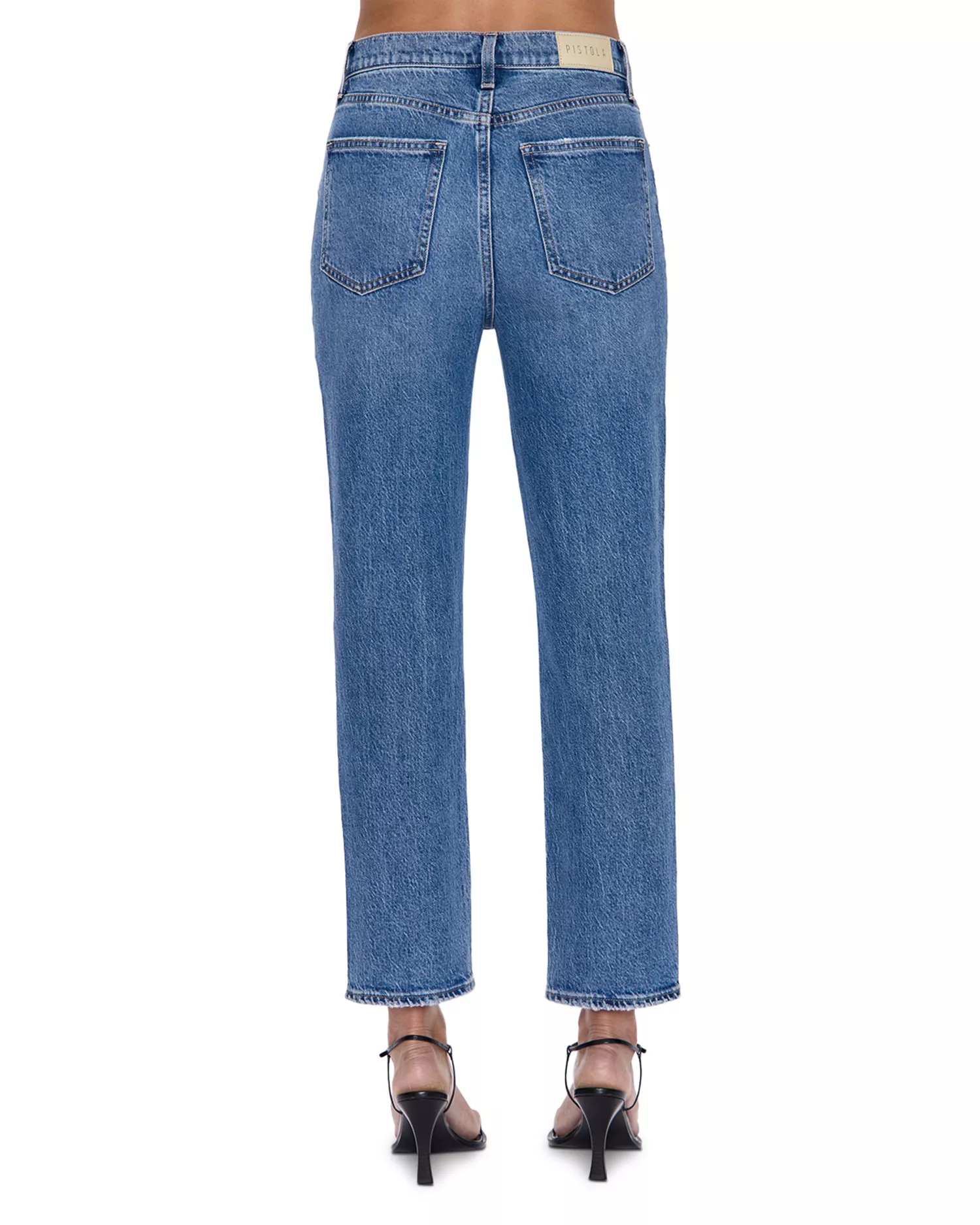 PISTOLA - WOMEN'S Bri Ankle High Rise Slim Straight Jeans - Image 2