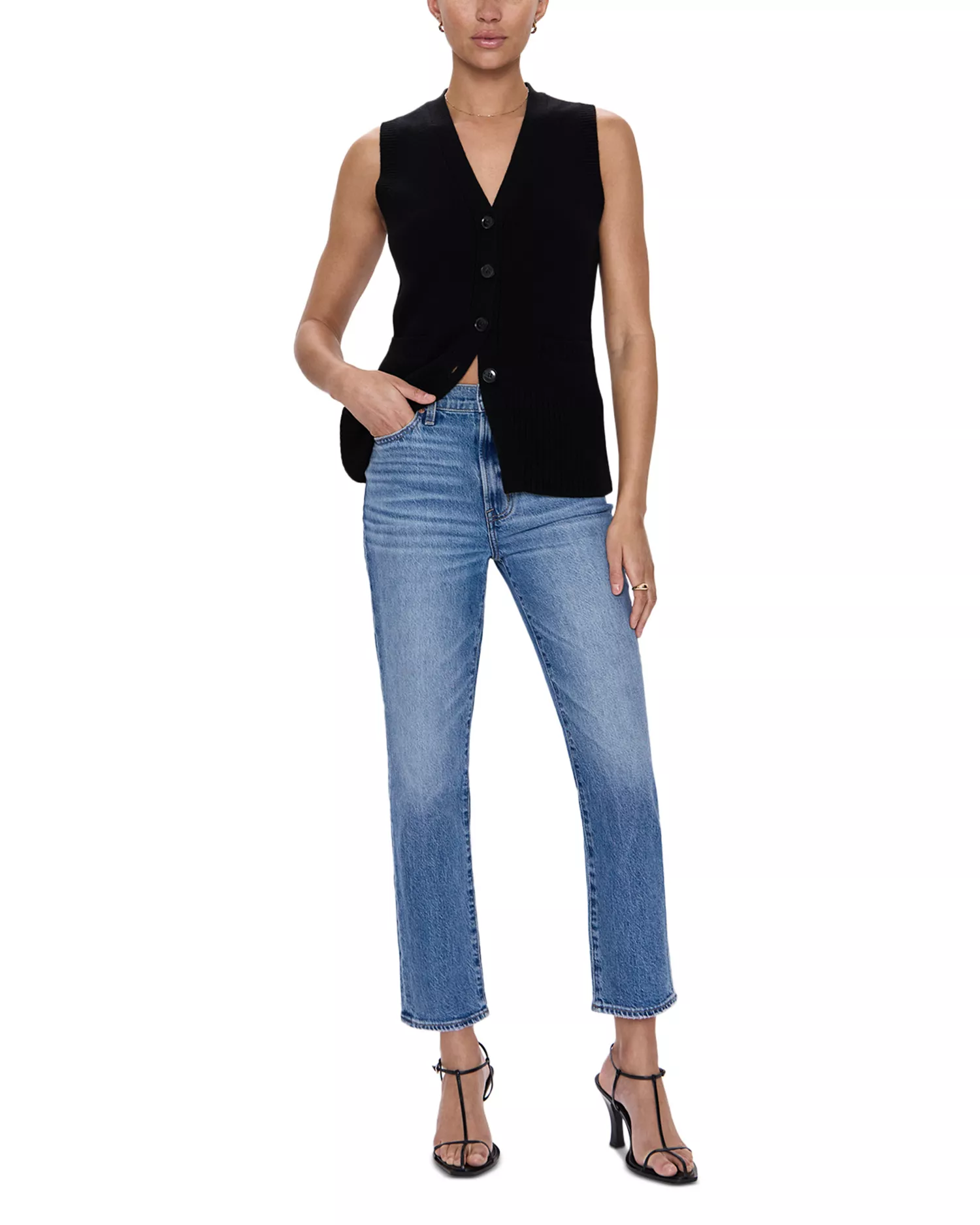 PISTOLA - WOMEN'S Bri Ankle High Rise Slim Straight Jeans - Image 4