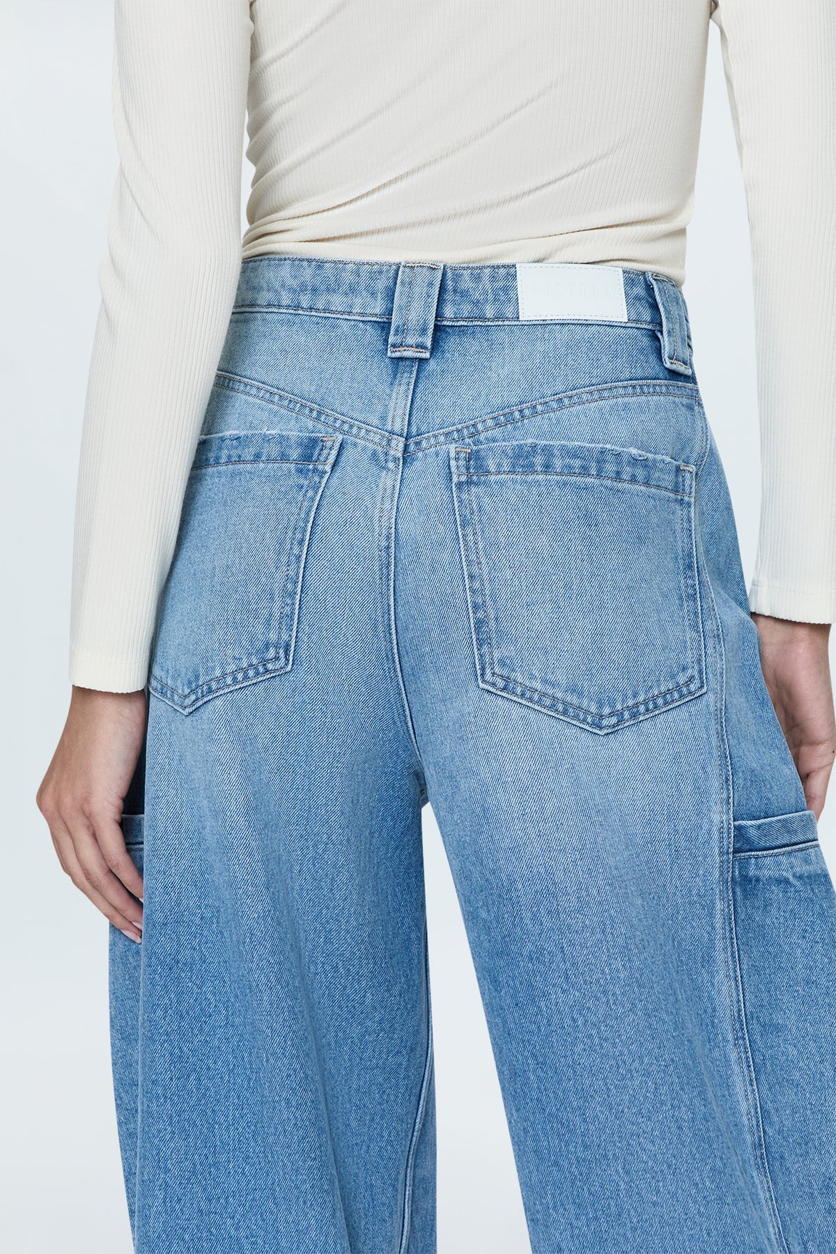 PISTOLA- Women's Gio High Rise Balloon Jean - Image 4