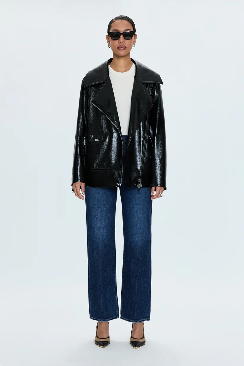 PISTOLA - WOMEN'S  Cassie Super High Rise Straight Jean - Image 5
