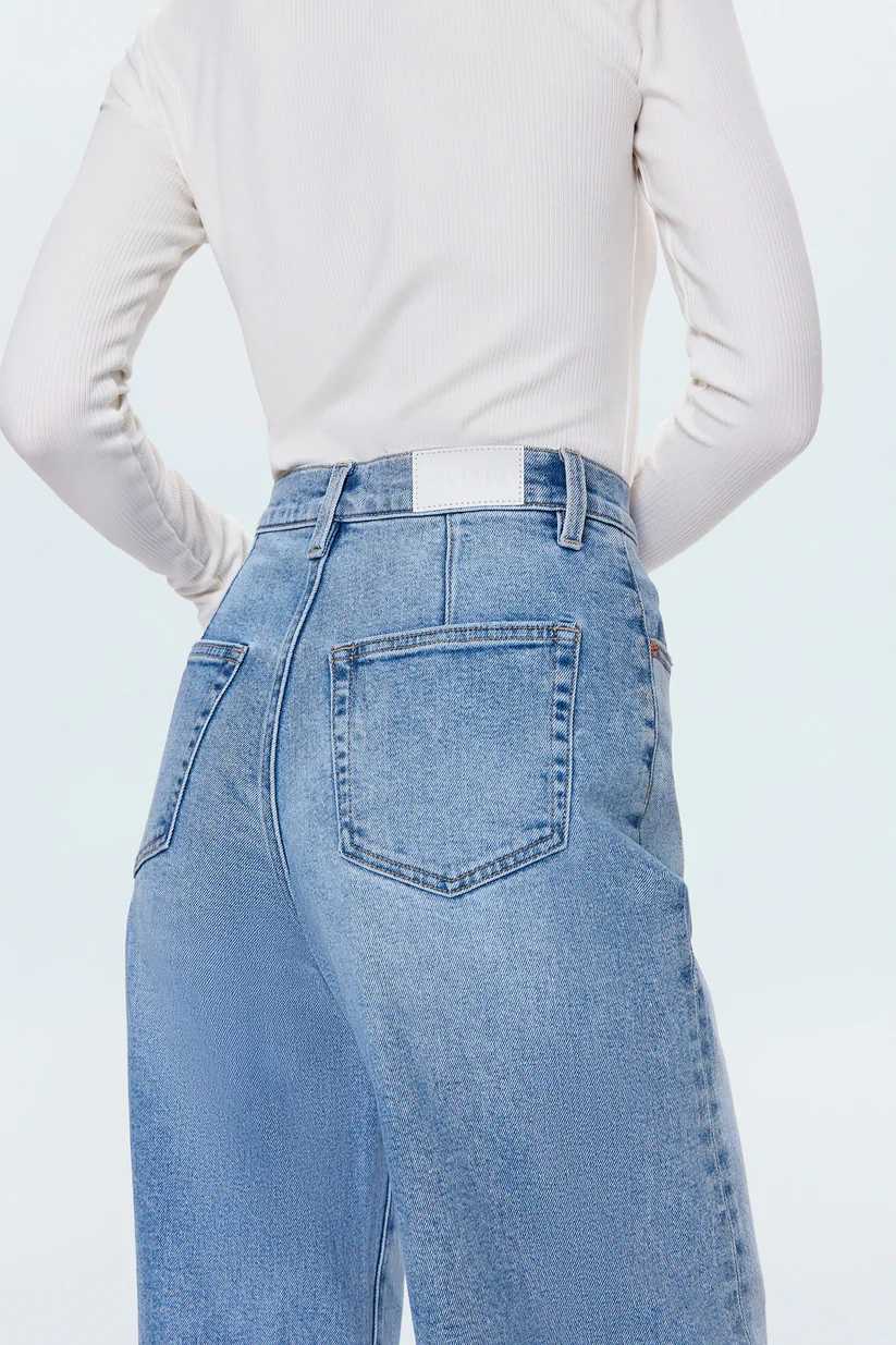 PISTOLA - WOMEN'S HIGH RISE BOWED ANKLE KYRA PANT - Image 3