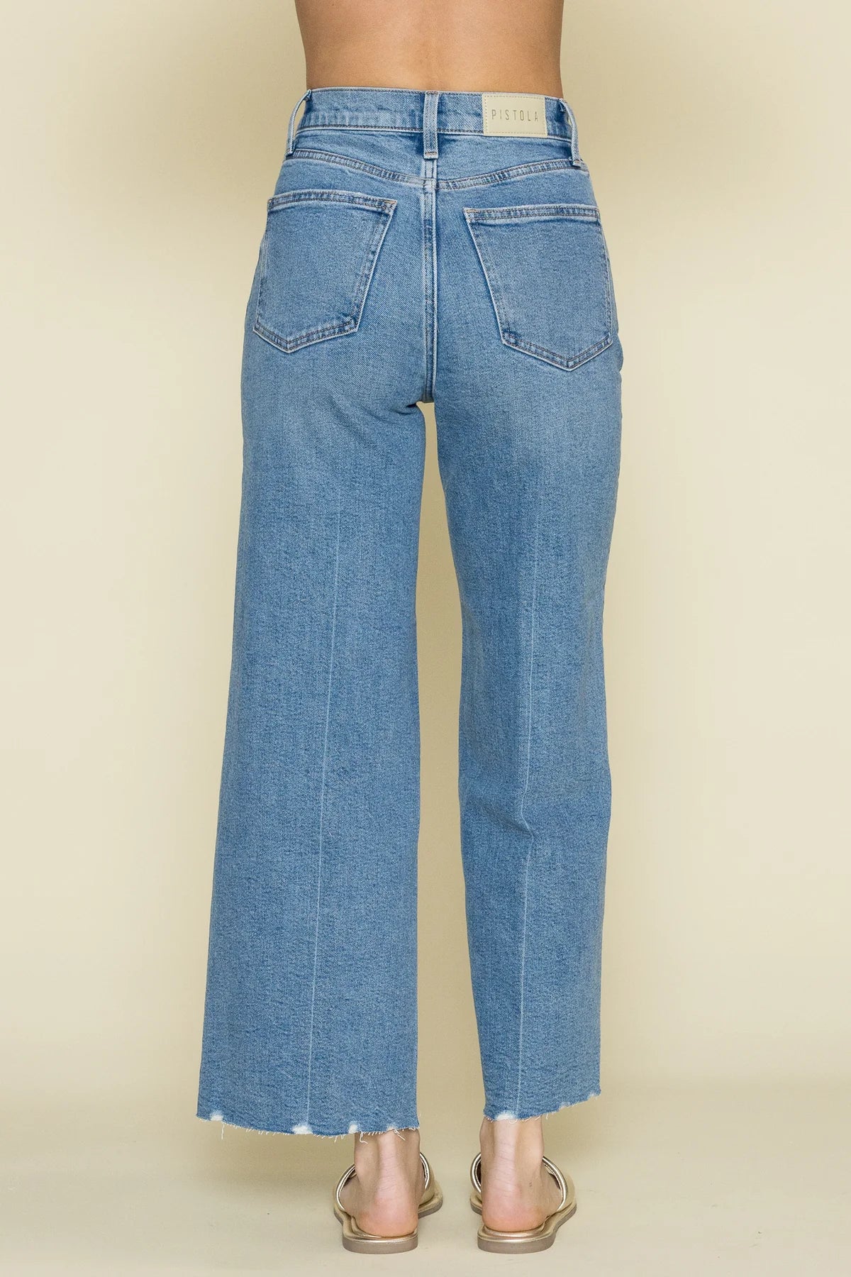 PISTOLA- WOMEN'S LANA CROP JEAN - Image 4