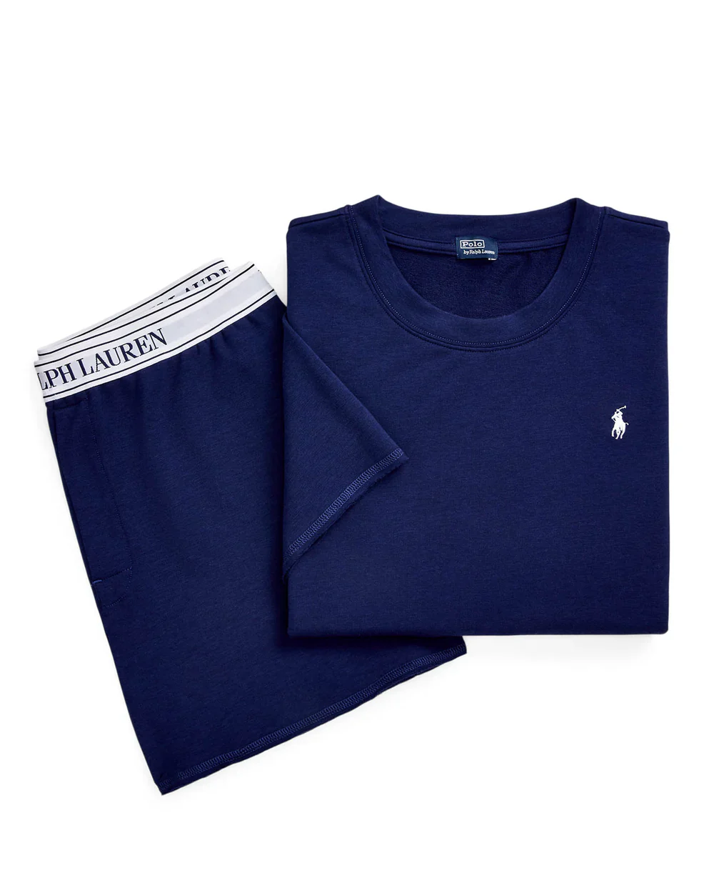POLO RALPH LAUREN- WOMEN'S CLUB TERRY SHORT SLEEVE SHORT SET - Image 6