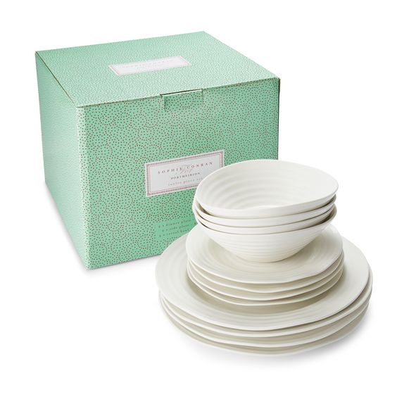 PORTMEIRION- SOPHIE CONRAN WHITE 12 PIECE SET - Image 4