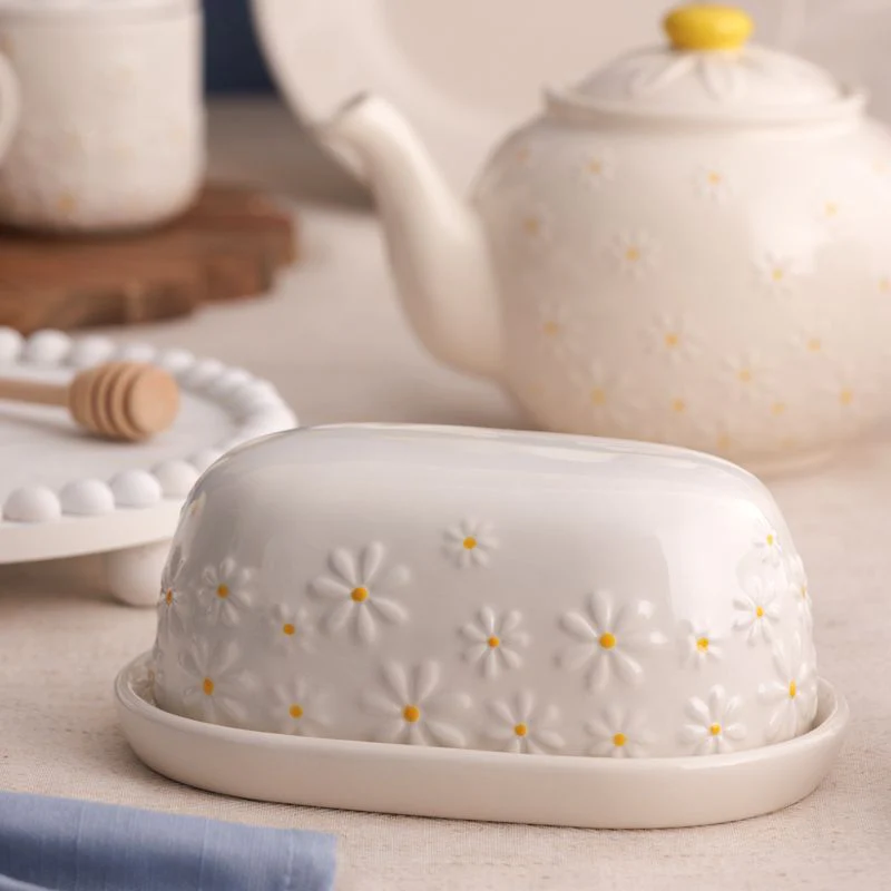 PRICE & KENSINGTON - DAISY BUTTER DISH - Image 3