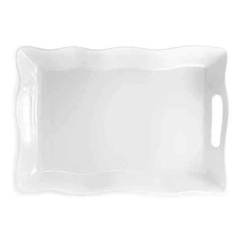 QSQUARED- LARGE RUFFLE PLATTER - Image 2