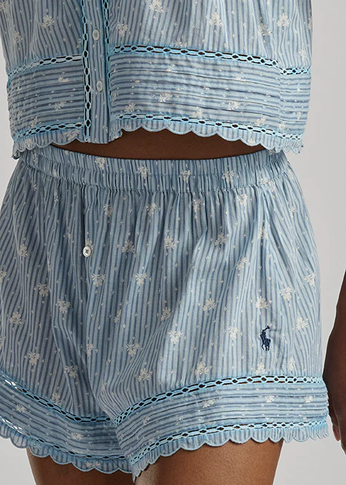 RALPH LAUREN -  2PC CAMI AND SHORT SET 4P0113R3 - Image 3