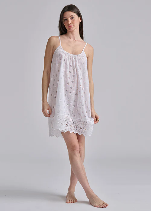 RALPH LAUREN -  CTN EYELET CAMI SLEEP DRESS 4P0693R3 - Image 5