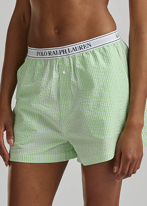 RALPH LAUREN -  SEERSUCKER BOXER W LOGO ELSTIC 4P0783R3 - Image 10